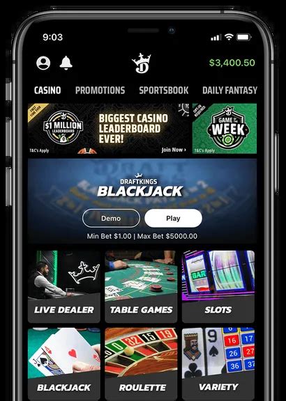 draftkings blackjack